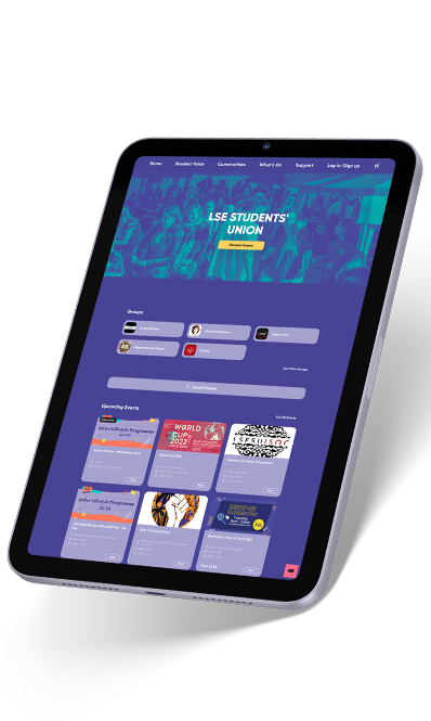 LSE Students' Union Campus Events Platform