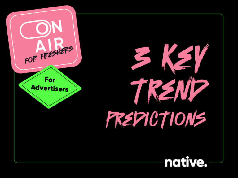 3 key trend predictions