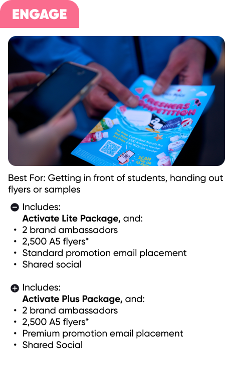 Advertiser package